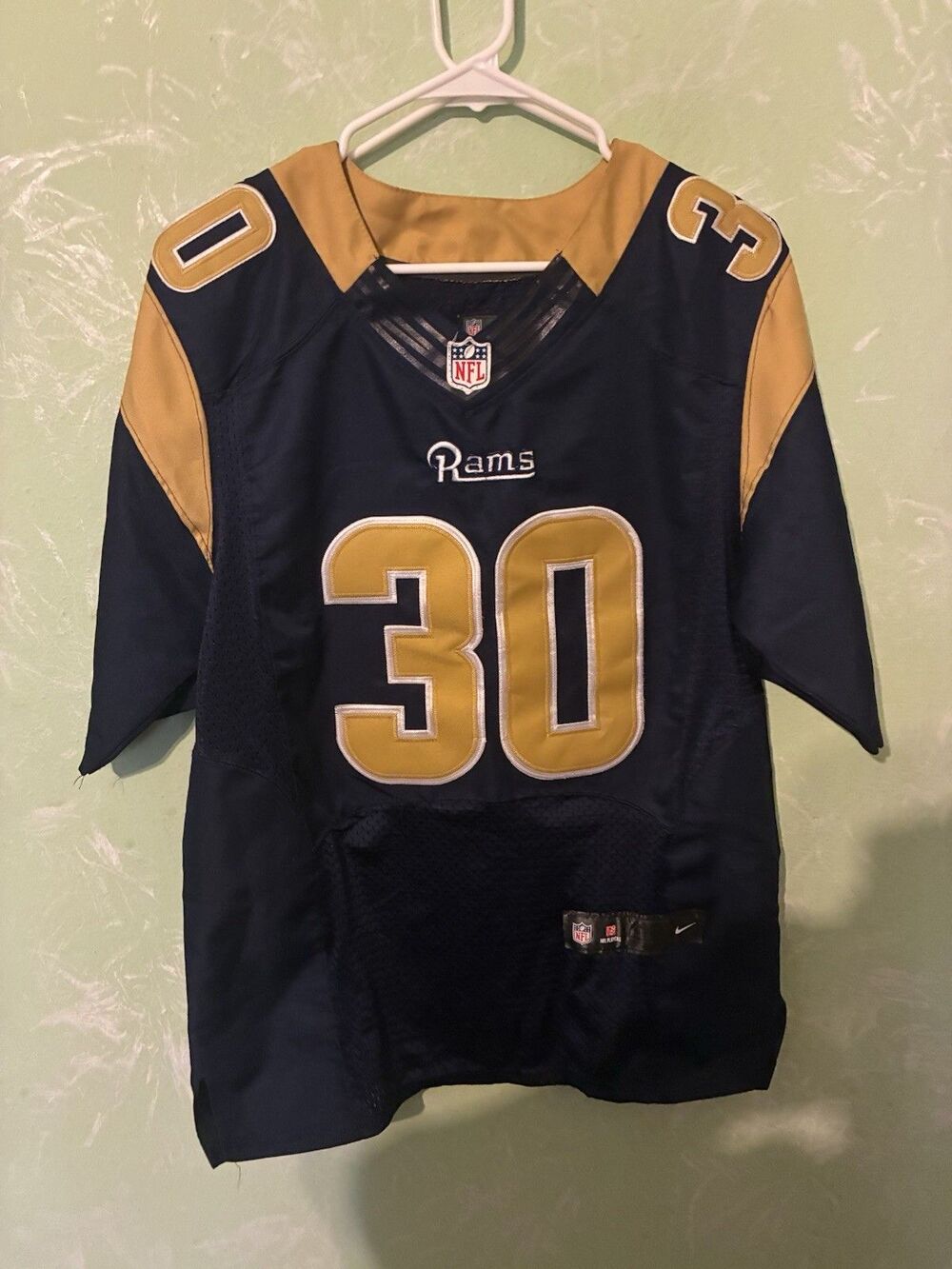 Nike On Field Los Angeles  Rams Curley #30 Size 40 (S)